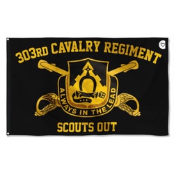 303rd Calvary Regiment Flag Banner