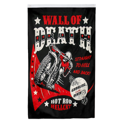 Wall of Death Flag Banner