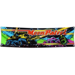 Moon Patrol Flag Banner 2x8ft