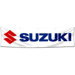 Suzuki Flag Banner 2x8ft