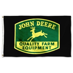 John Deere Quality farm equipment Flag Banner