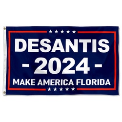 DESANTIS Make America Flordia 2024 Flag banner
