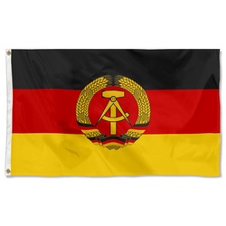 German Democratic Republic Flag Banner