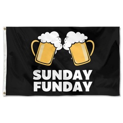 Sunday Funday Beer Flag  Banner