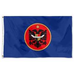 Dardania Flag for Kosovo Proposed by President Ibrahim Rugova Prior to Independence Flag Banner