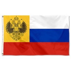 The Private use of The Russian Empire as it was commonly depicted Flag Banner
