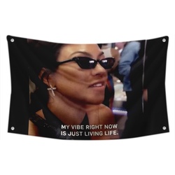 Kourtney Kardashian Tapestry Flag Banner