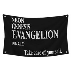 Neon Genesis Evangelion Finale Genesis Evangelion Tapestry Flag Banner