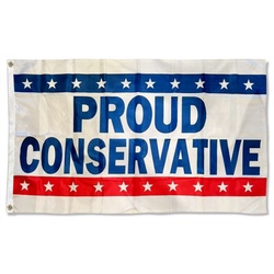 Proud Conservative Flag Banner