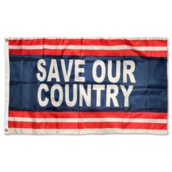 Save Our Country Flag Banner