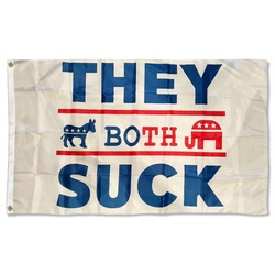 They Boty Suck Flag Banner