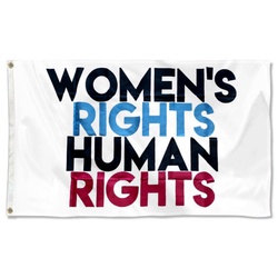 Pro Women Rights Human Right Flag Banner