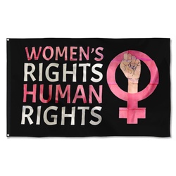 Women's Rights Human Rignts Flag Banner