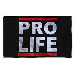 Pro Life Flag Banner