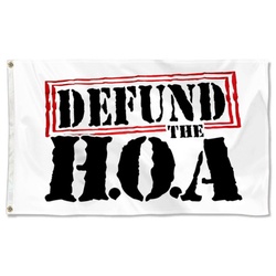 Defund The HOA Flag
