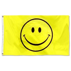 Smile Face Happy Flag Banner