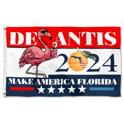 Deantis 2024 Make America Florida Flag Banner