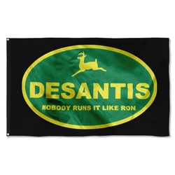 Desantis Nobody Runs Ron Flag Banner