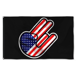 One in the Pink Flag Banner