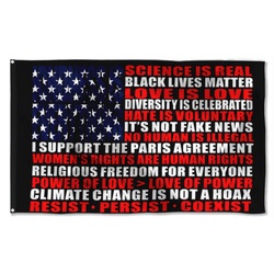 Science is Real Flag Banner