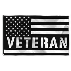 VETERANS Flag Banner