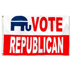 Vote Republican Flag Banner