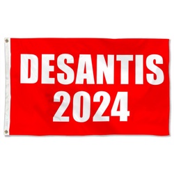 Desantis 2024 Flag Banner Red