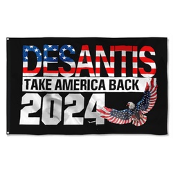Desantis take America Back 2024 Flag Banner