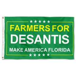 Farmers for Desantis Make America Florida Flag Banner