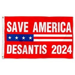 Save America Desantis 2024 Flag Banner