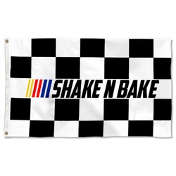 Shake N Bake Racing Flag Banner