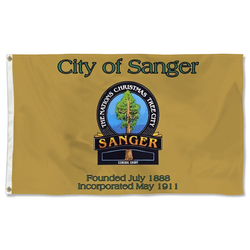 Sanger, California Flag