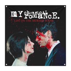 My Chemical Romance Tapestry Flag Banner 4x4ft