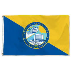 Santa Ana, California Flag