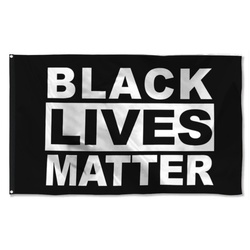 Black Lives Matter Flag Banner
