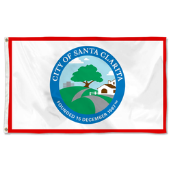 Santa Clarita, California Flag