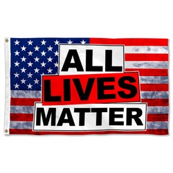 All Lives Matter Flag Banner