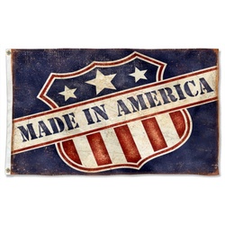 Made in America Veterans Flag Banner