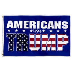 Americans TRUMP Flag Banner