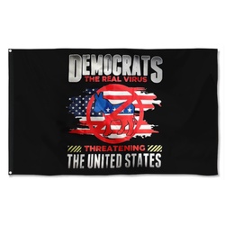 Democrats Virus RB Desantis Flag Banner