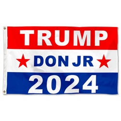 TRUMP DON JR 2024 Flag Banner