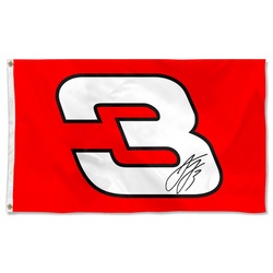 Austin Dillon No.3 Racing Car Flag Banner