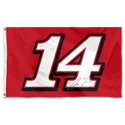 Chase Briscoe No.14 Racing Car Flag Banner