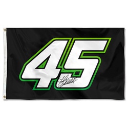 Tyler Reddick No.45 Racing Car Flag Banner