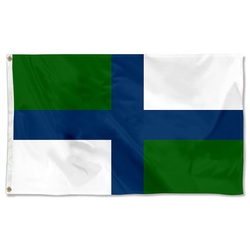 Bahoruco Province, Dominican Rep Flag Banner