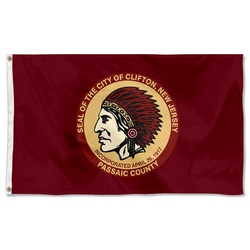 Clifton, New Jersey Flag Banner