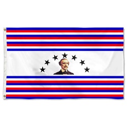 Duarte Province, Dominican Rep Flag Banner