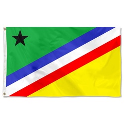 Elias Pina Province, Dominican Rep Flag Banner