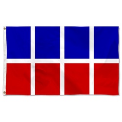 Espaillat Province, Dominican Rep Flag Banner
