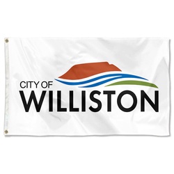 Williston, North Dakota Flag Banner